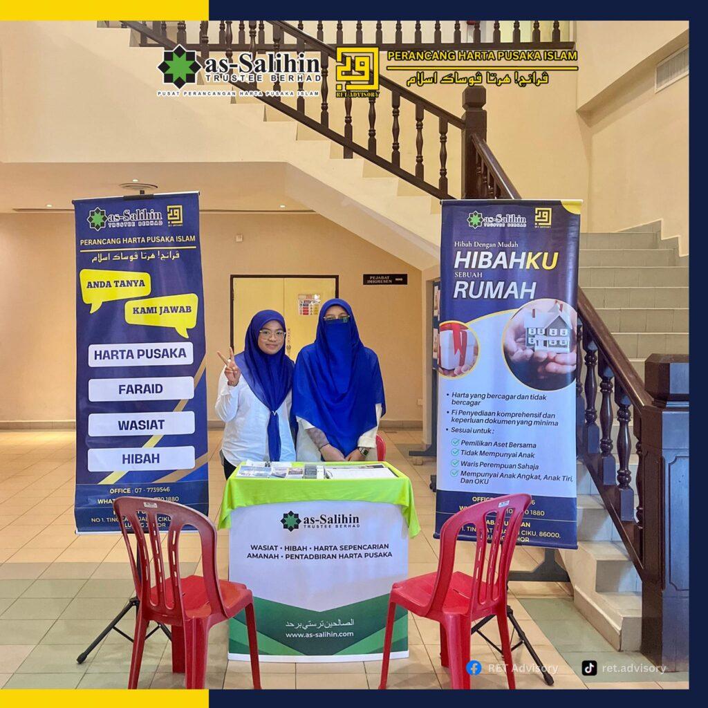 Booth Di Bangunan Gunasama Persekutuan Kluang & Batu Pahat