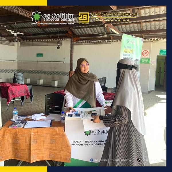 Booth Di Masjid Al- Falah, Simpang Renggam